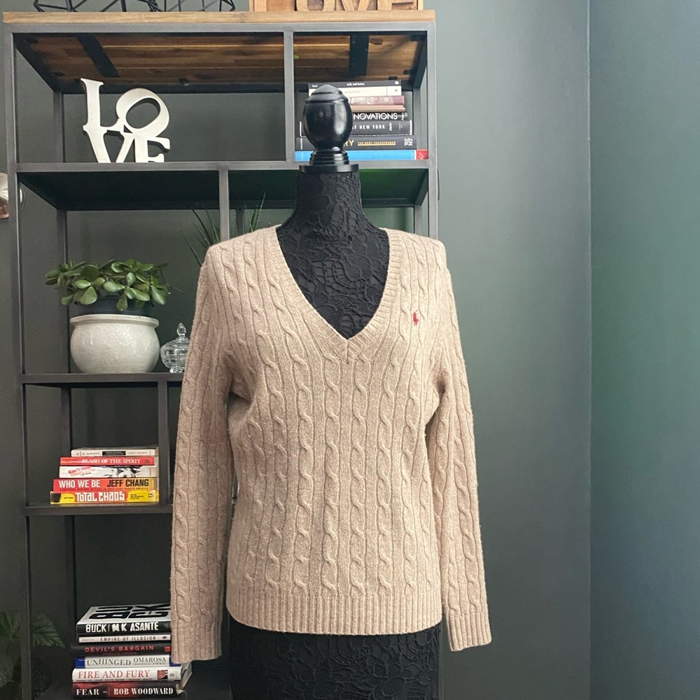 Ralph Lauren Merino Wool & Rabbit’s Hair Sweater L